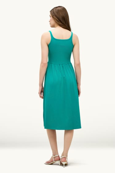 Women - Fit & flare dress - turquoise