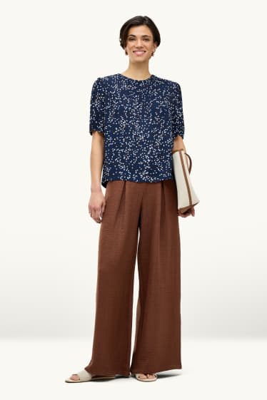 Dames - Broek - bruin