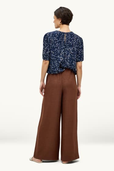 Dames - Broek - bruin