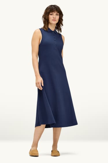 Dona - Vestit - blau fosc