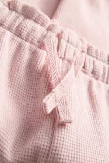 Bébés filles - Pantalon jogging bébé - rose