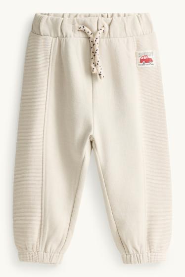 Bébés garçons - Pantalon jogging bébé - beige