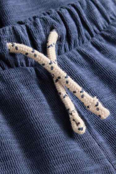 Baby: jongens - Baby joggingbroek - blauw