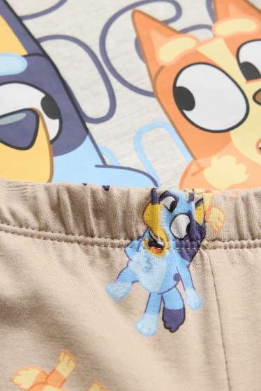 Children Boys - Bluey - pyjamas - 2 piece - light gray