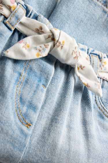 Baby Mädchen - Baby-Jeans - jeansblau