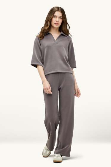 Damen - Jogginghose - grau