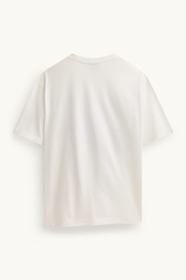 Uomo - T-shirt - relaxed fit - bianco