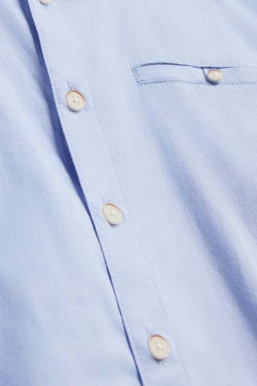 Kinder Jungen - Hemd - hellblau