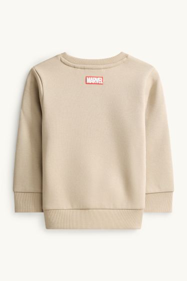 Kinderen: jongens - Spider-Man - sweatshirt - beige