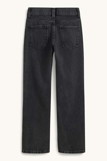 Copii - Băieți - Straight jeans - negru