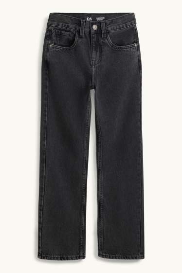 Copii - Băieți - Straight jeans - negru