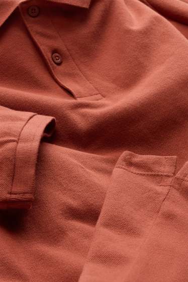 Herren - Poloshirt - Regular Fit - braun