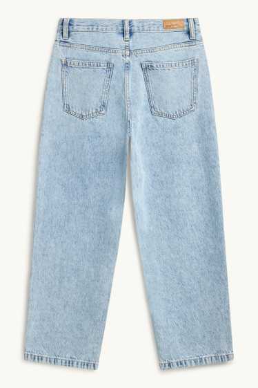 Nena - Baggy jeans - texà blau clar