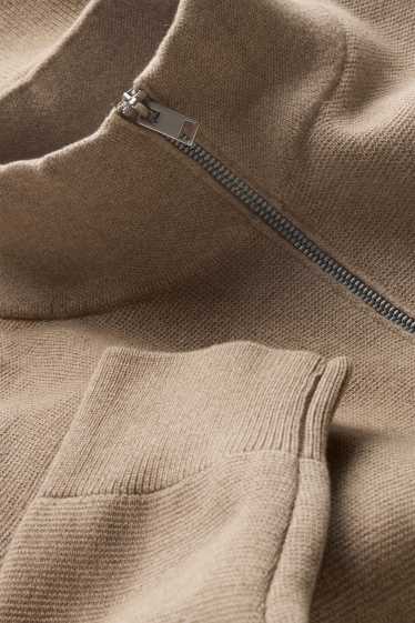 Uomo - Maglione - marrone chiaro
