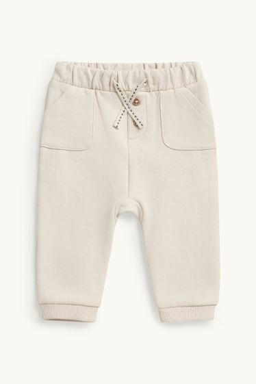 Baby Buben - Teddybär - Baby-Outfit - 3 teilig - blau / beige