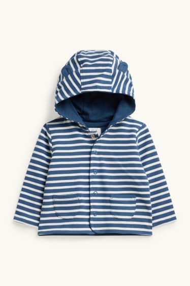 Baby Buben - Teddybär - Baby-Outfit - 3 teilig - blau / beige