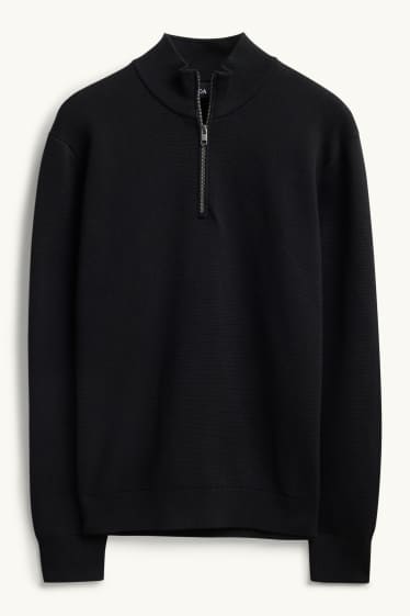 Herren - Pullover - schwarz