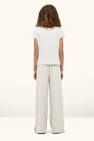 Enfants filles - Pantalon de jogging - gris clair