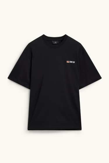 Herren - T-Shirt - Deutschland - Relaxed Fit - schwarz