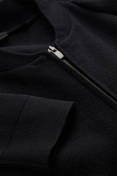Uomo - Cardigan - nero
