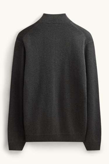 Heren - Vest - antraciet
