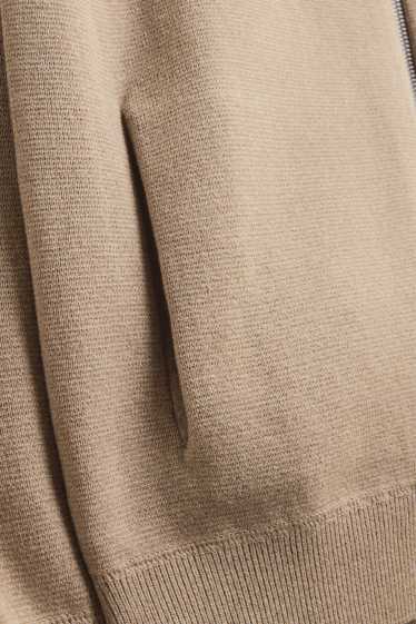 Hommes - Gilet en maille - beige