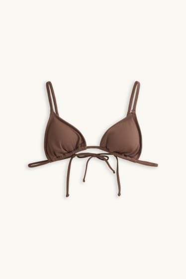 Damen - Bikini-Top - wattiert - bügellos - LYCRA® XTRA LIFE™ - braun