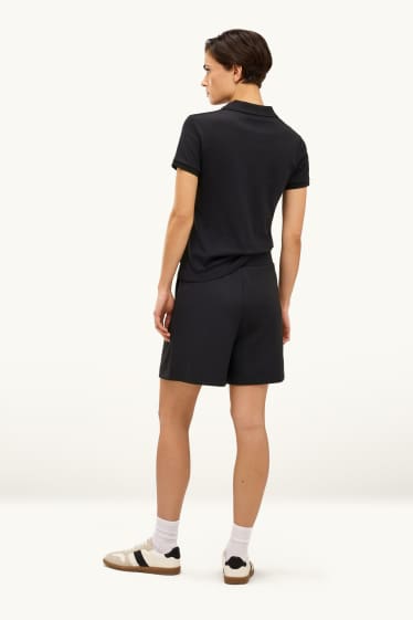 Dames - Shorts - mid waist - zwart