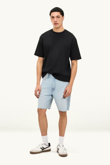 Uomo - Shorts di jeans - jeans azzurro