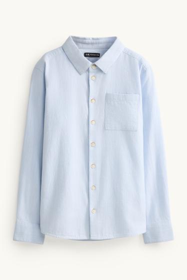 Enfants garçons - Chemise - bleu clair