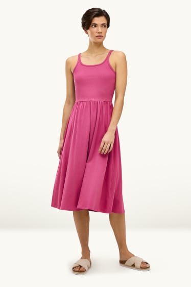 Dámské - Šaty fit & flare - růžová
