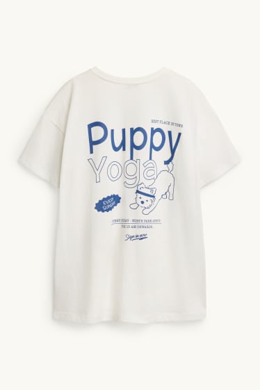 Dames - T-shirt - wit