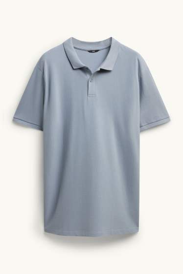 Men - Polo shirt - regular fit - blue