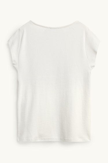 Femmes - T-shirt - blanc