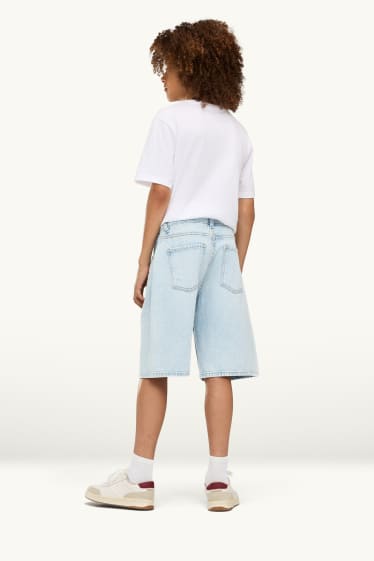 Bambini - Bermuda di jeans - jeans azzurro