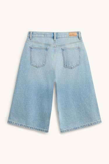 Bambine - Bermuda di jeans - jeans azzurro
