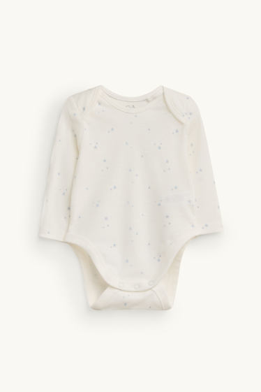 Bébés garçons - Renard et étoile - ensemble avec grenouillère - 2 pièces - bleu clair
