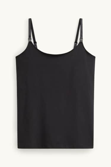Damen - Multipack 2er - Still-Top - schwarz