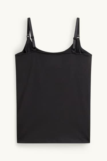 Damen - Multipack 2er - Still-Top - schwarz