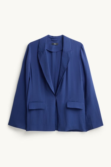 Dames - Business-blazer - regular fit - blauw