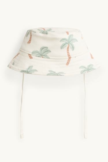 Baby Buben - Palme - Baby-Outfit - 3 teilig - weiß