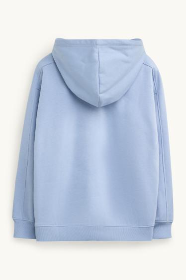 Nena - Dessuadora amb caputxa - blau clar