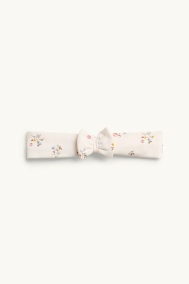 Baby Mädchen - Blümchen - Baby-Outfit - 3 teilig - hellgrün