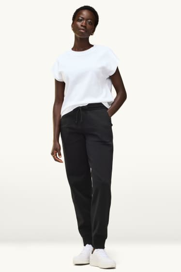 Damen - Jogginghose - schwarz