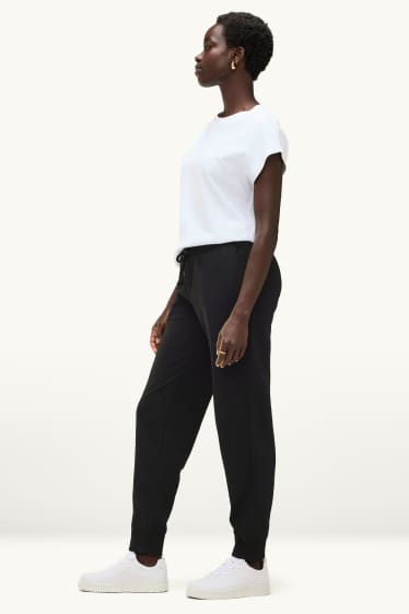Damen - Jogginghose - schwarz