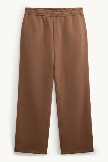 Home - Pantalons de xandall - marró
