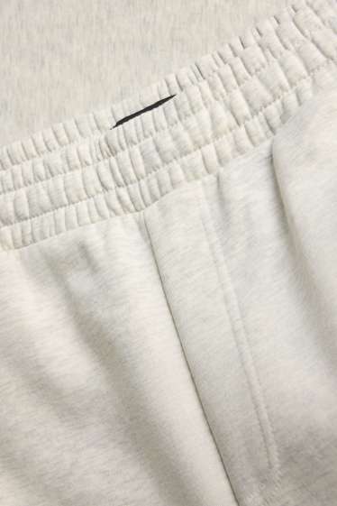 Bărbați - Pantaloni de trening - gri deschis melanj