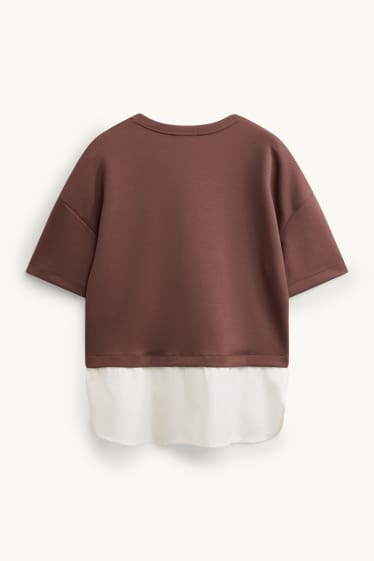 Women - Sweatshirt - brown