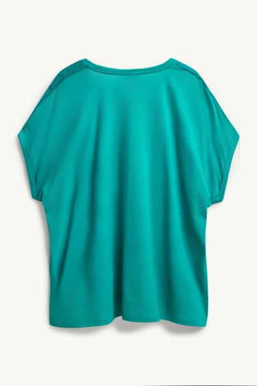 Donna - T-shirt - turchese