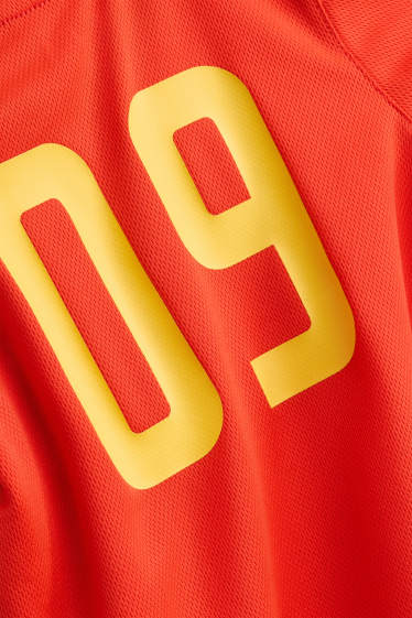 Kinder Jungen - Portugal - Kurzarmshirt - rot